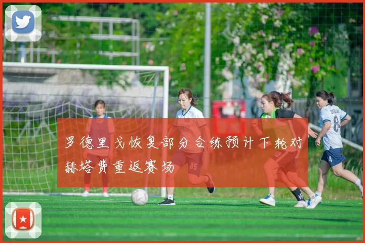 罗德里戈恢复部分合练预计下轮对赫塔费重返赛场